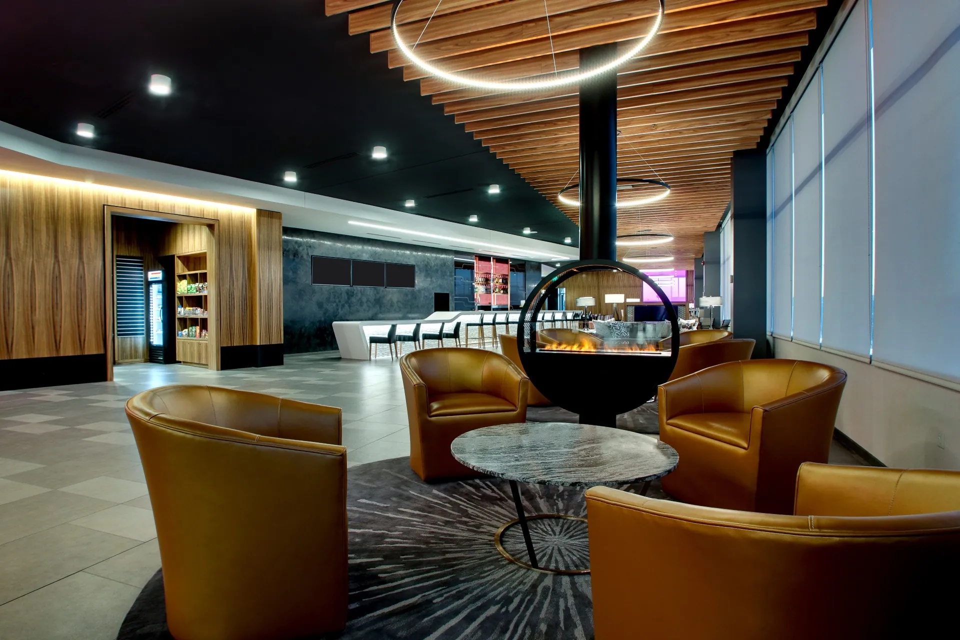 Sitting area in The Rose Hotel Chicago