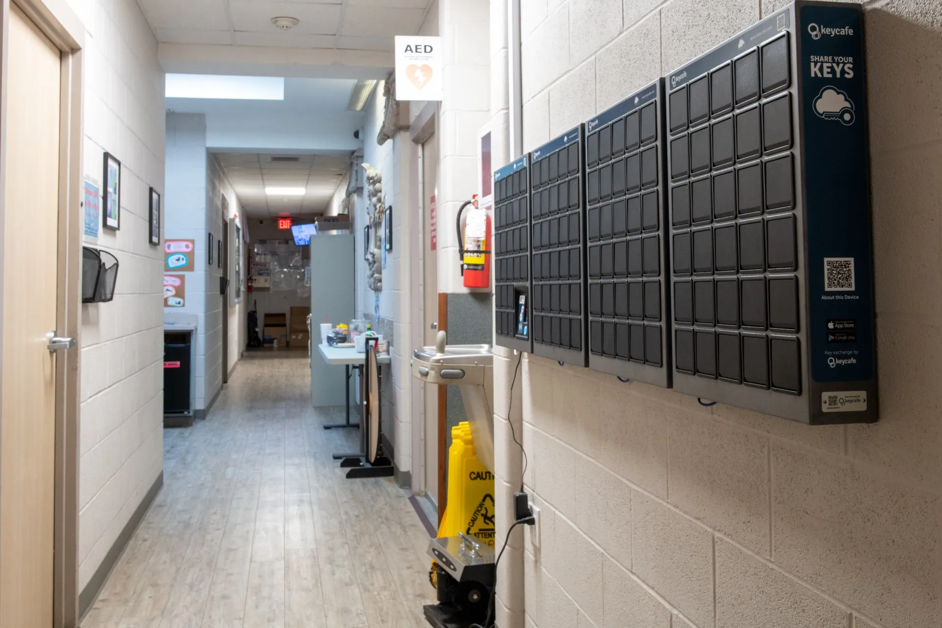 Four-SmartBox setup in the Aransas Pass PD headquarters