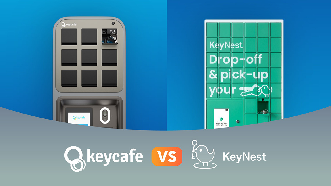 Alternativas de sistema de gerenciamento de chaves: Comparando Keycafe SmartBox vs. KeyNest Locker